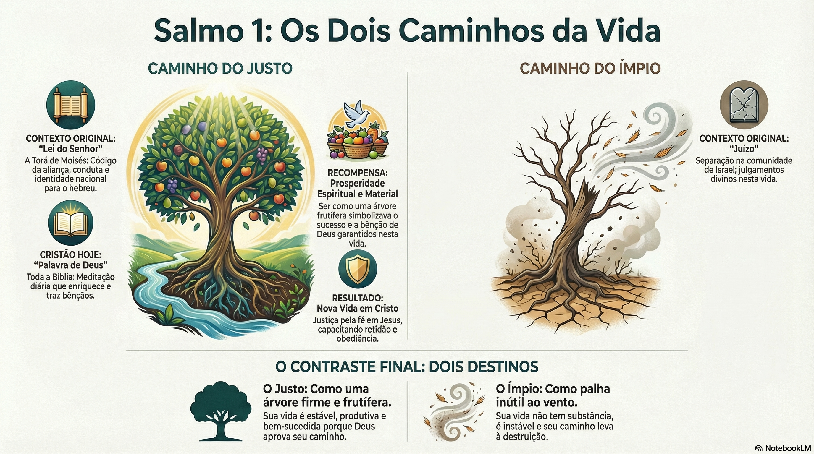 Infográfico Salmo 1