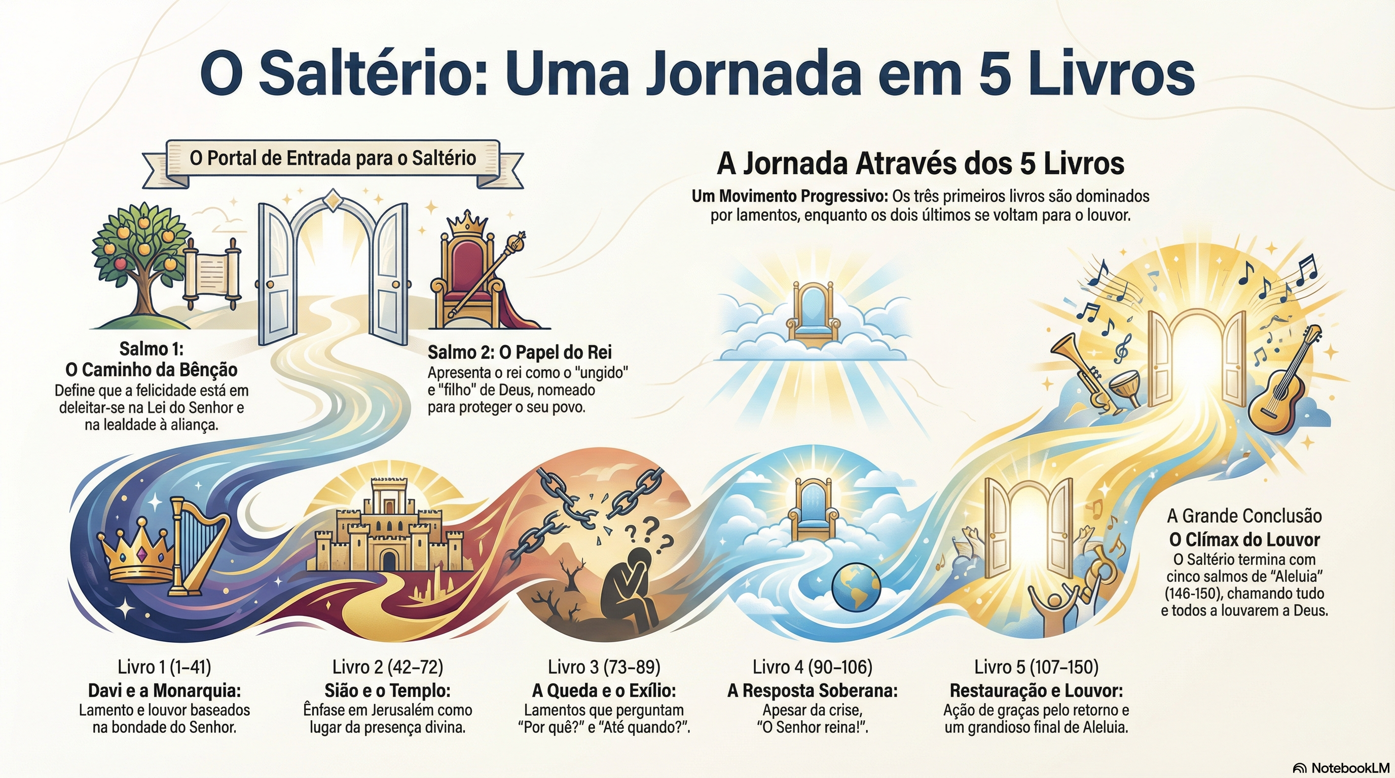 Infográfico Jornada dos Salmos